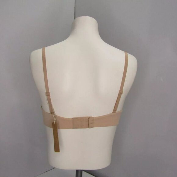 NEW SKIMS  Womens Unlined Strapless Bra Clay 34A Smoothing Intimates Underwire - Picture 6 of 7